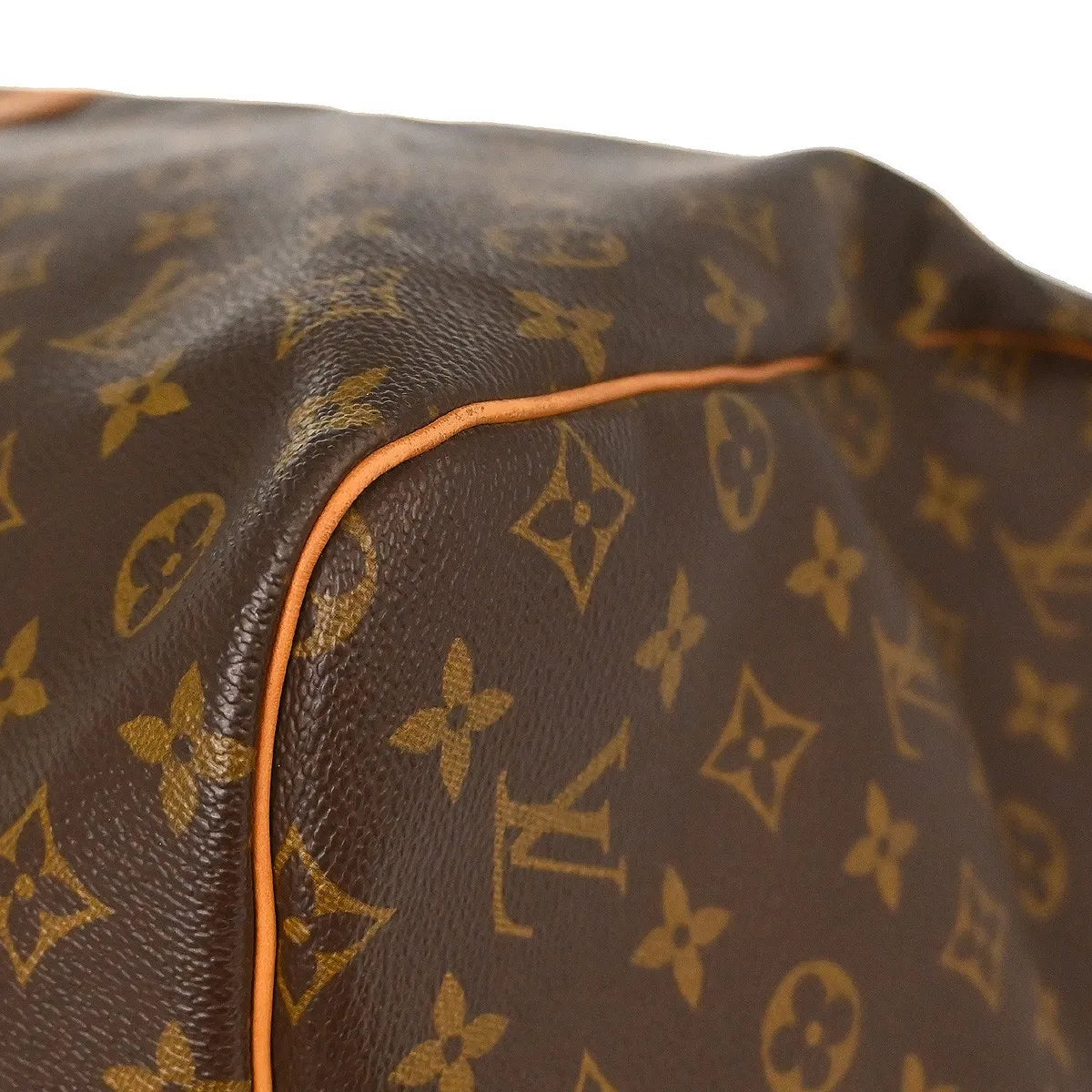 Louis Vuitton Keepall Monogram Canvas Brown Canvas Travel Bag Bag (Pre-Owned)