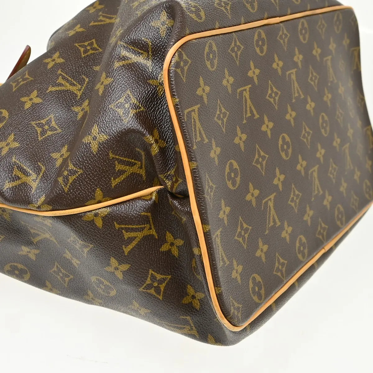 Louis Vuitton Palermo Monogram Canvas Brown Canvas Tote Bag Bag (Pre-Owned)