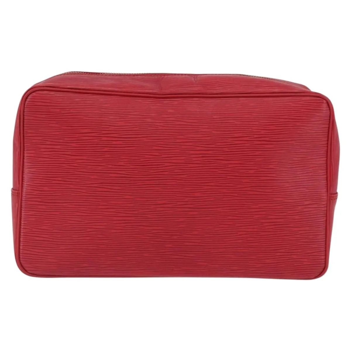 Louis Vuitton Trousse Toiletry Monogram Canvas Red Leather Clutche & Pouche Bag (Pre-Owned)
