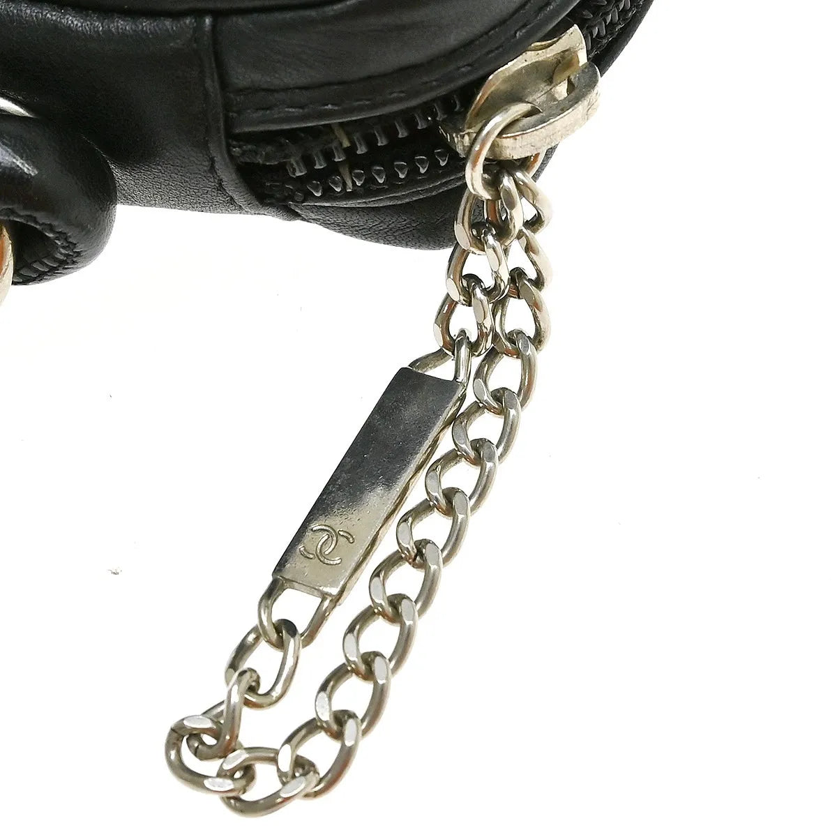 Chanel Cambon Crossbody Bag Quilted Leather Black Leather Shoulder Bag Bag (Pre-Owned)