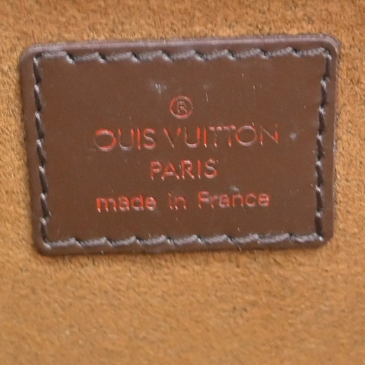 Louis Vuitton Pochette Saint Louis Damier Brown Canvas Clutche & Pouche Bag (Pre-Owned)