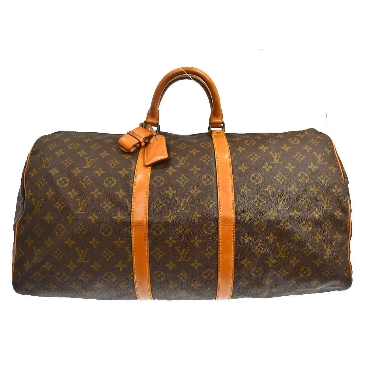 Louis Vuitton Keepall Monogram Canvas Brown Canvas Travel Bag Bag (Pre-Owned)