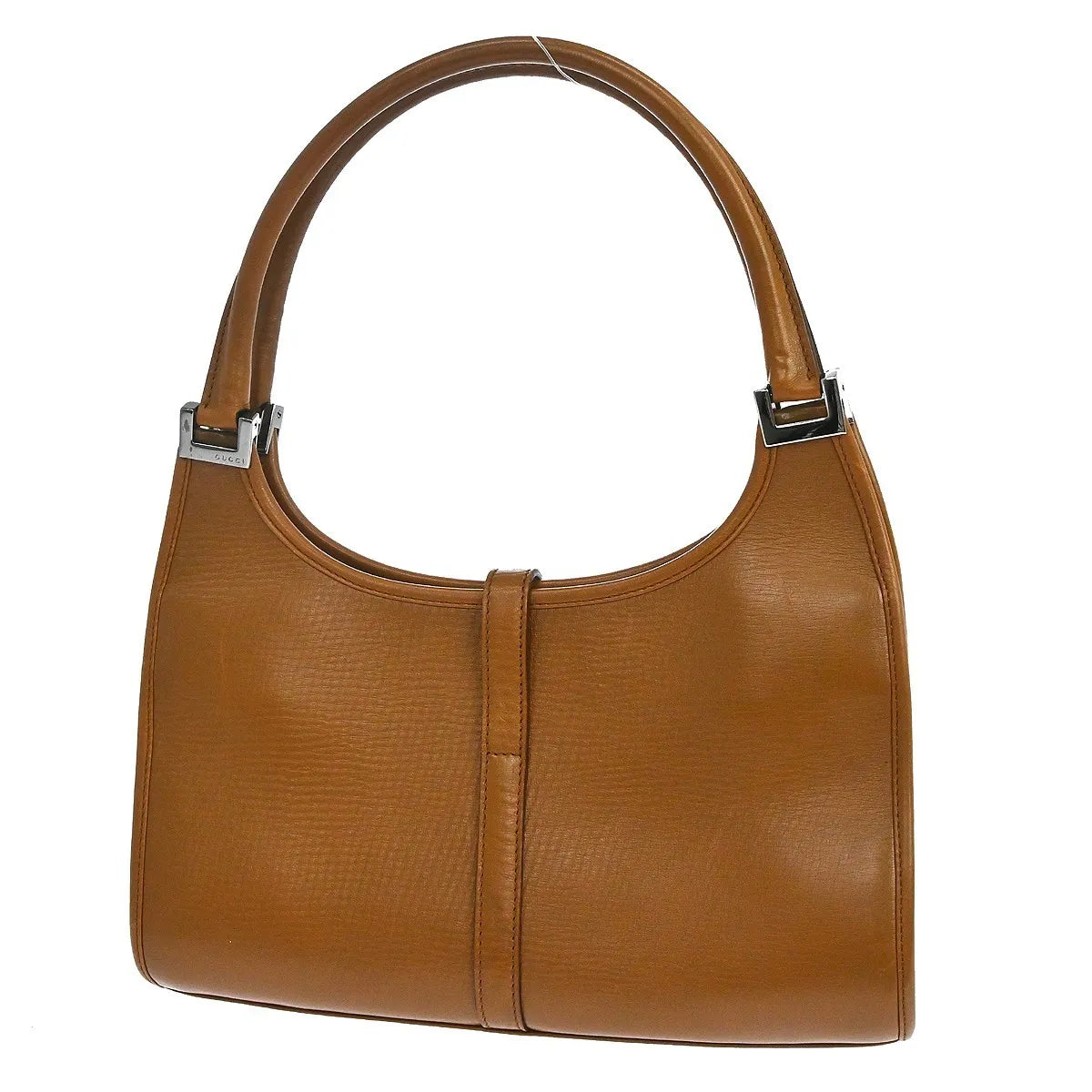 Gucci Jackie Tote Guccissima Leather Brown Leather Handbag (Pre-Owned)