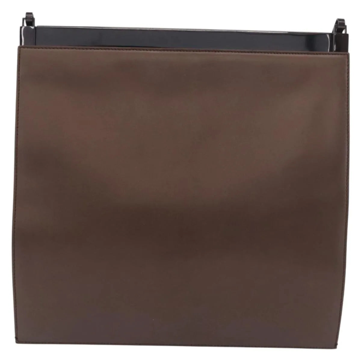 Gucci Vintage Leather Brown Leather Shoulder Bag Bag (Pre-Owned)