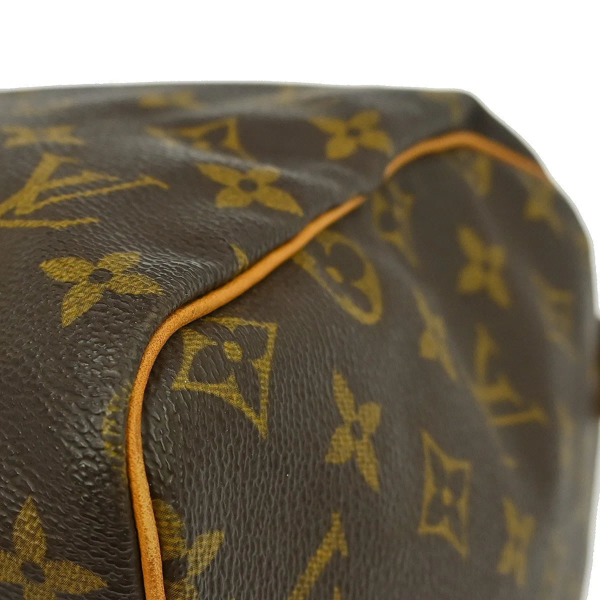 Louis Vuitton Speedy Monogram Brown Canvas Handbag (Pre-Owned)