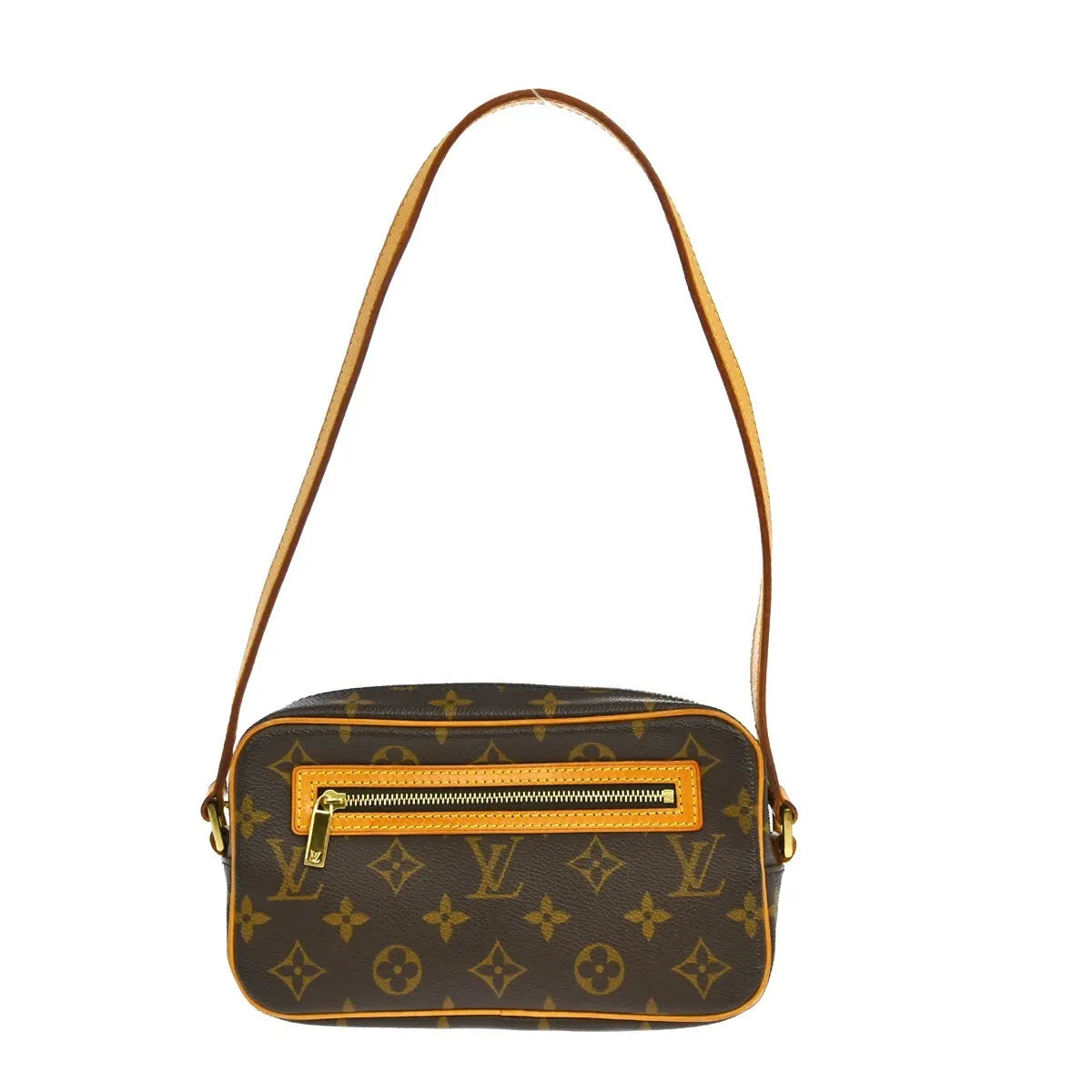 Louis Vuitton Cite Pochette Monogram Canvas Brown Canvas Clutche & Pouche Bag (Pre-Owned)