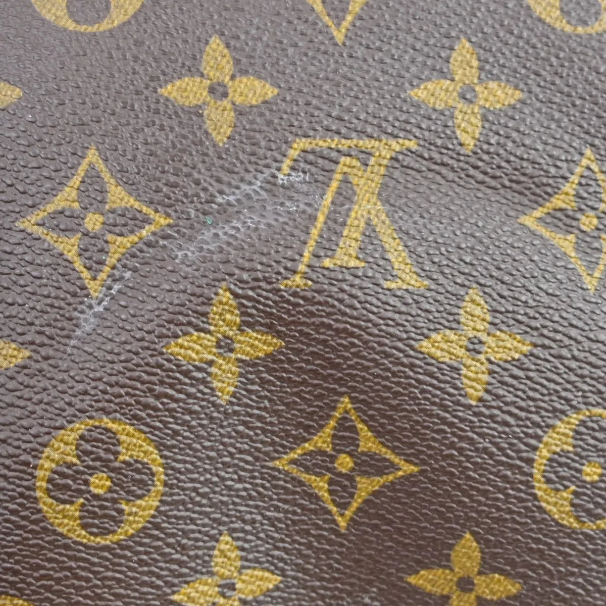 Louis Vuitton Keepall Monogram Canvas Brown Canvas Travel Bag Bag (Pre-Owned)