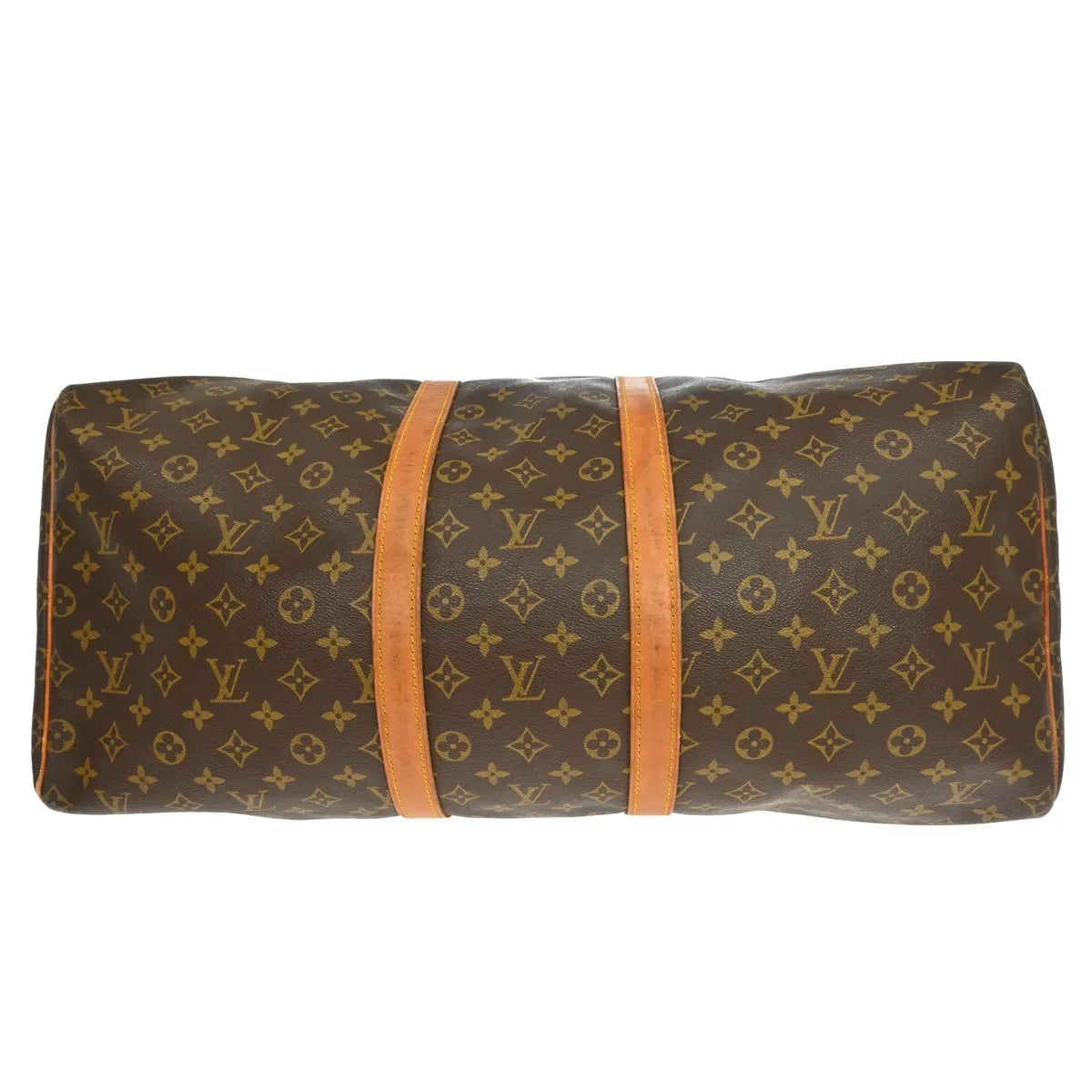 Louis Vuitton Keepall Monogram Canvas Brown Canvas Travel Bag Bag (Pre-Owned)