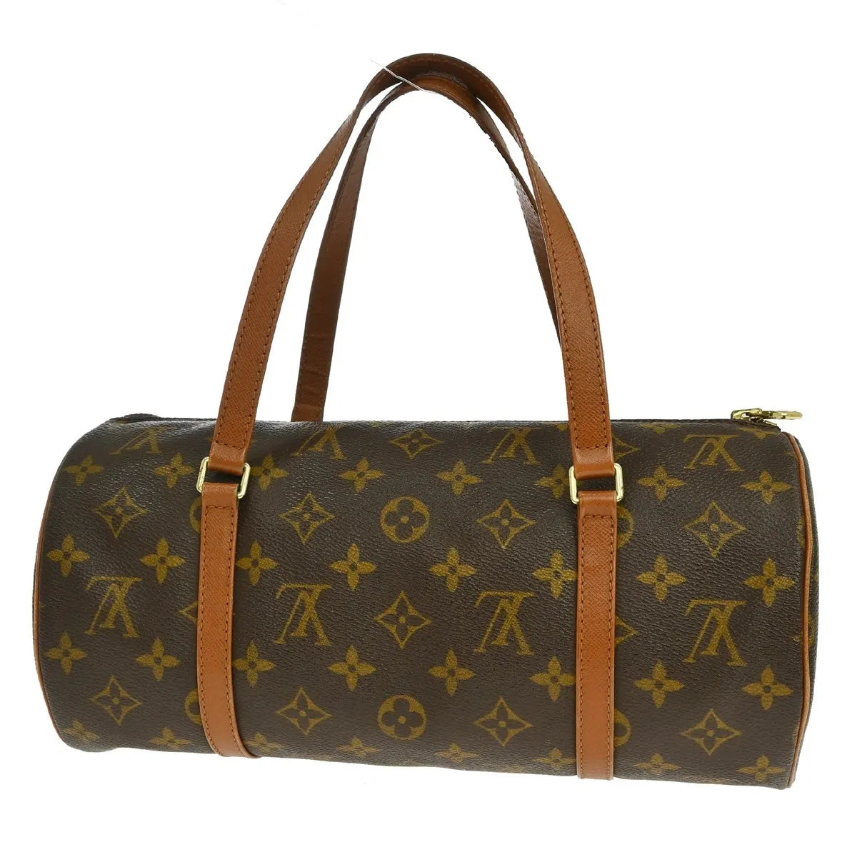 Louis Vuitton Papillon Handbag Monogram Canvas Brown Canvas Handbag (Pre-Owned)