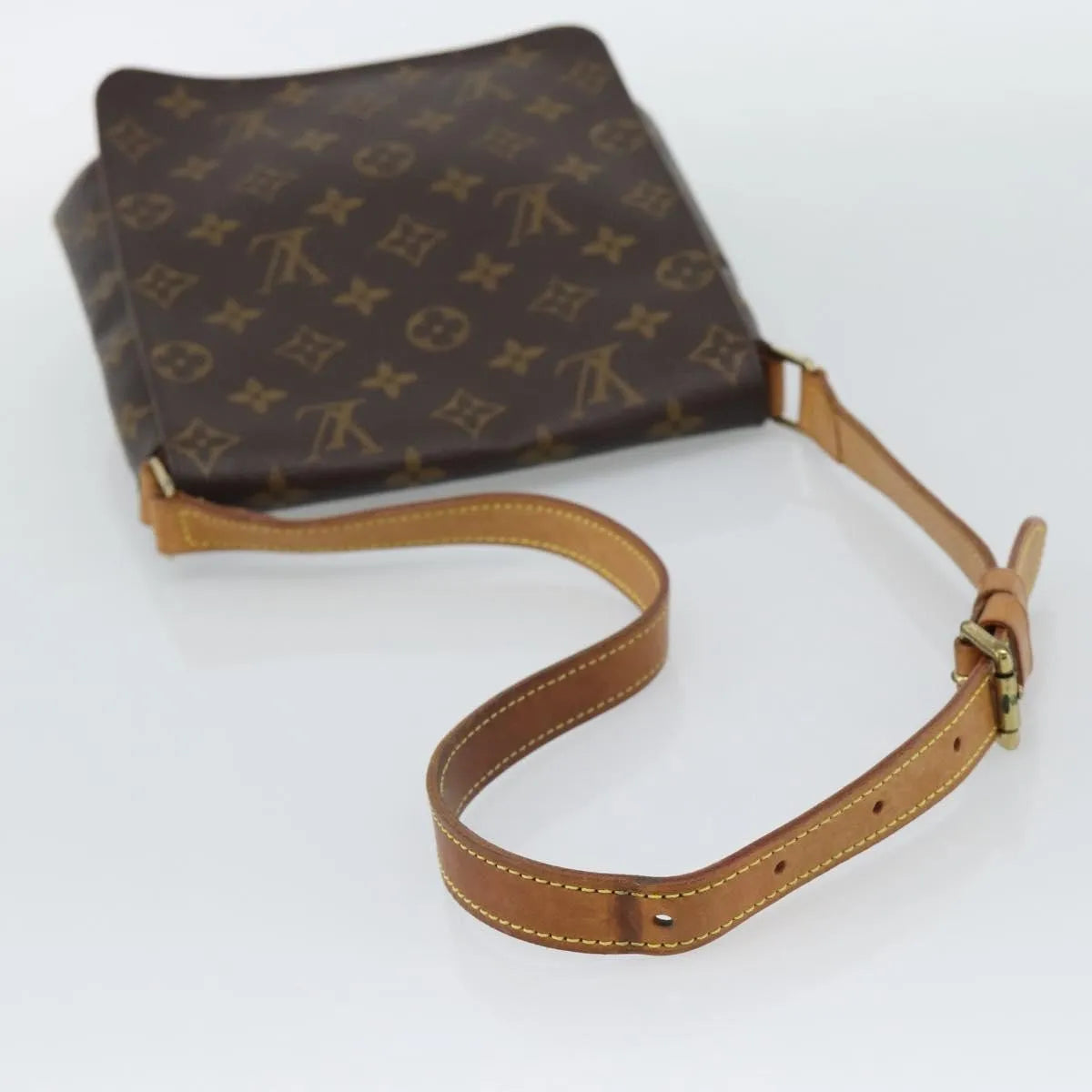 Louis Vuitton Musette Salsa Monogram Canvas Brown Canvas Shoulder Bag Bag (Pre-Owned)