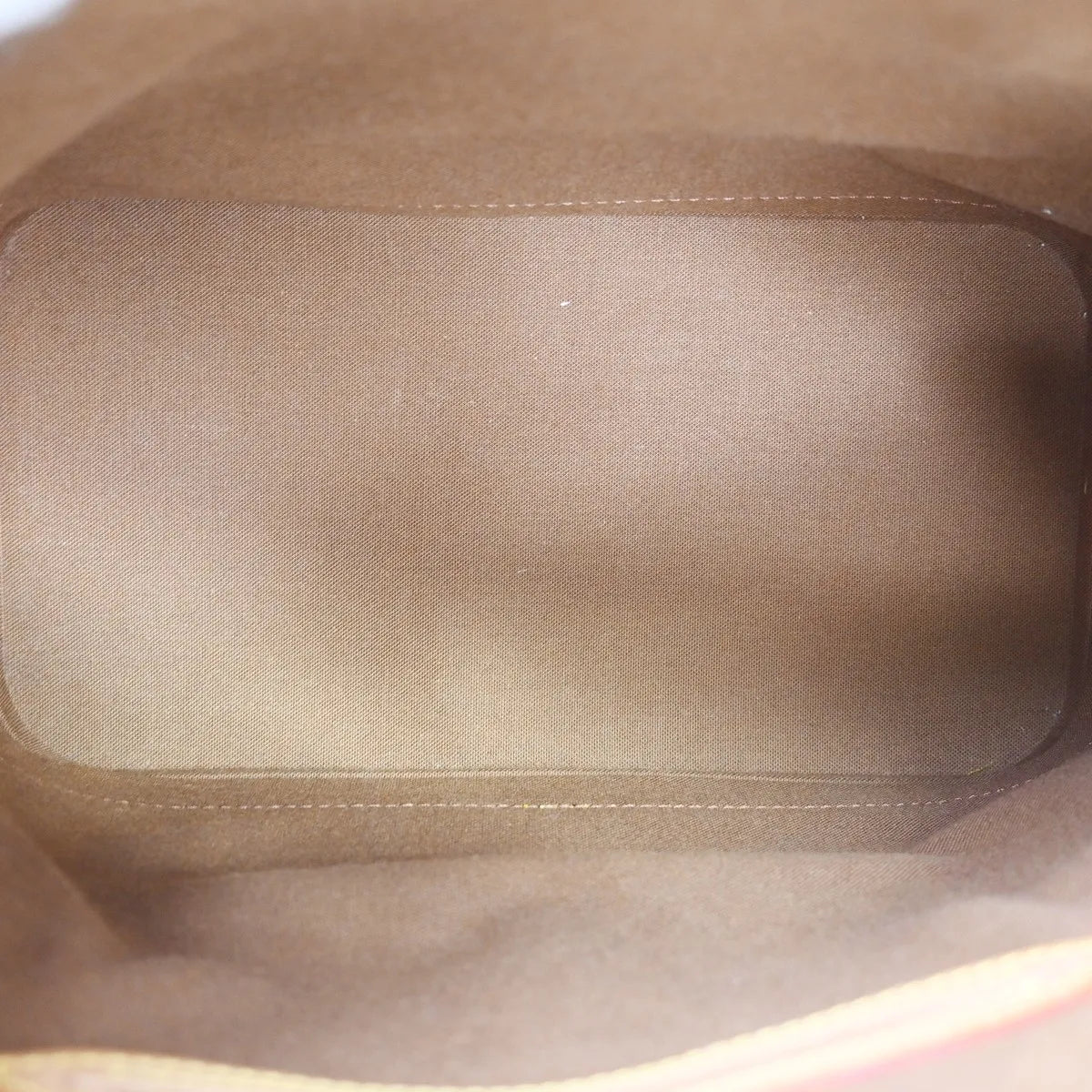 Louis Vuitton Alma Handbag Monogram Canvas Brown Canvas Handbag (Pre-Owned)