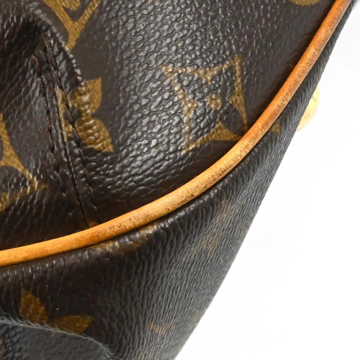 Louis Vuitton Griet Monogram Brown Canvas Handbag (Pre-Owned)
