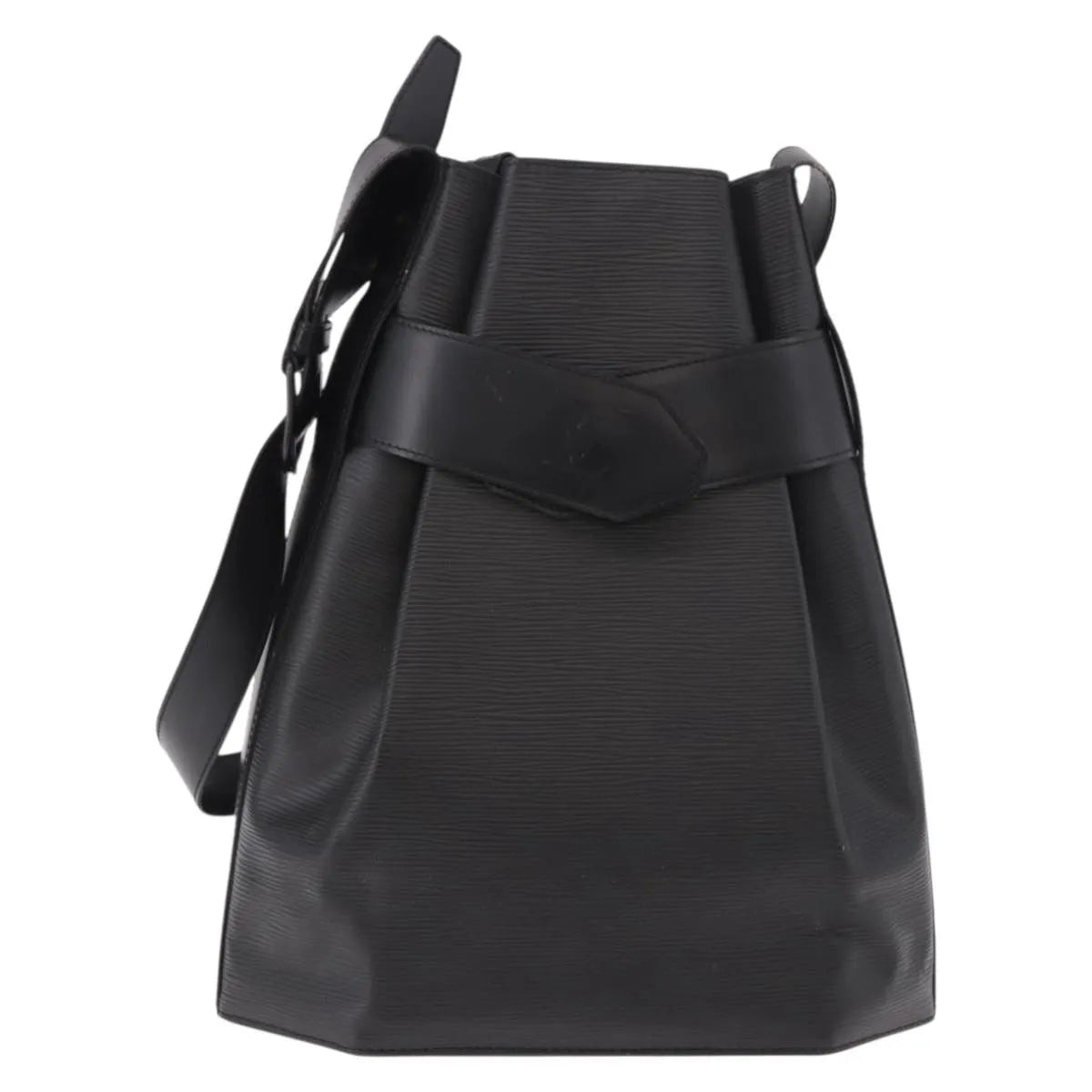 Louis Vuitton Vintage Sac D'epaule Handbag Epi Leather Black Leather Shoulder Bag Bag (Pre-Owned)
