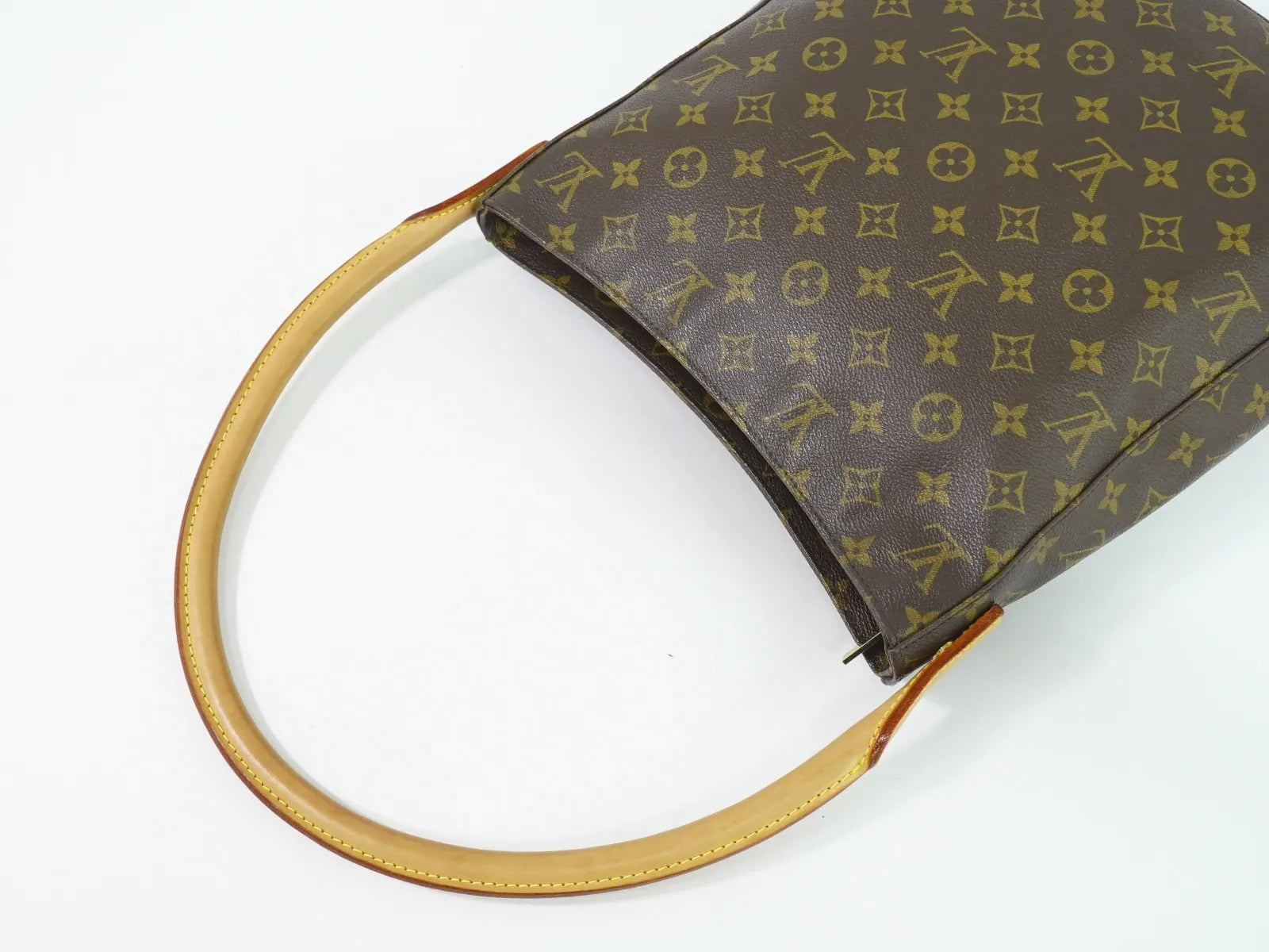 Louis Vuitton Monogram Looping Monogram Canvas Brown Canvas Shoulder Bag Bag (Pre-Owned)