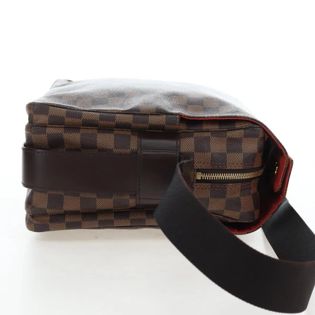 Louis Vuitton Naviglio Damier Brown Canvas Shoulder Bag Bag (Pre-Owned)
