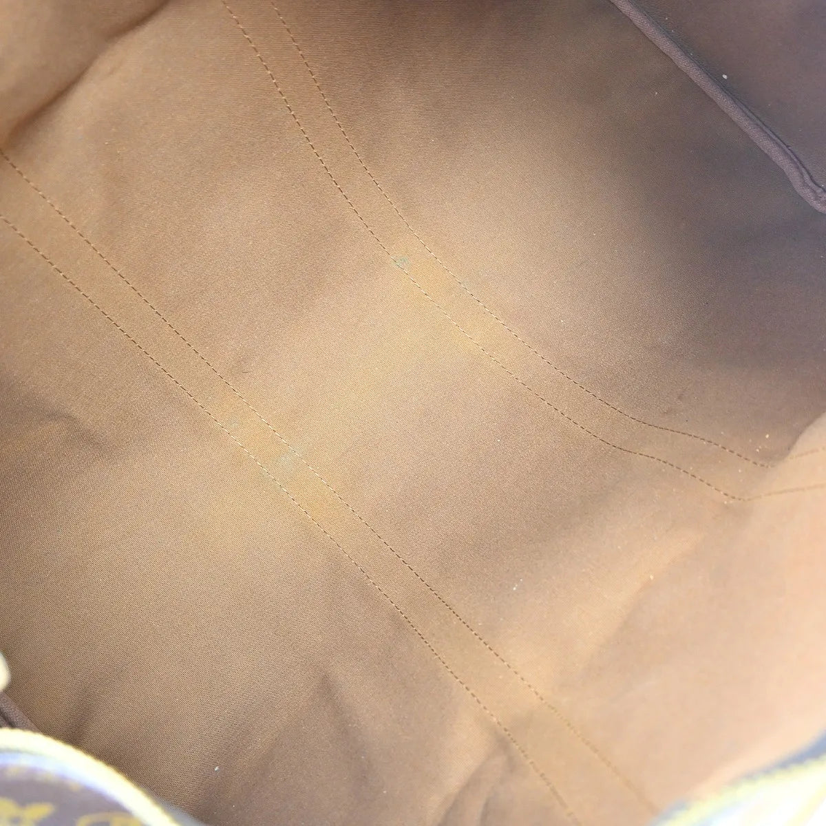 Louis Vuitton Keepall Bag Monogram Canvas Brown Canvas Travel Bag Bag (Pre-Owned)