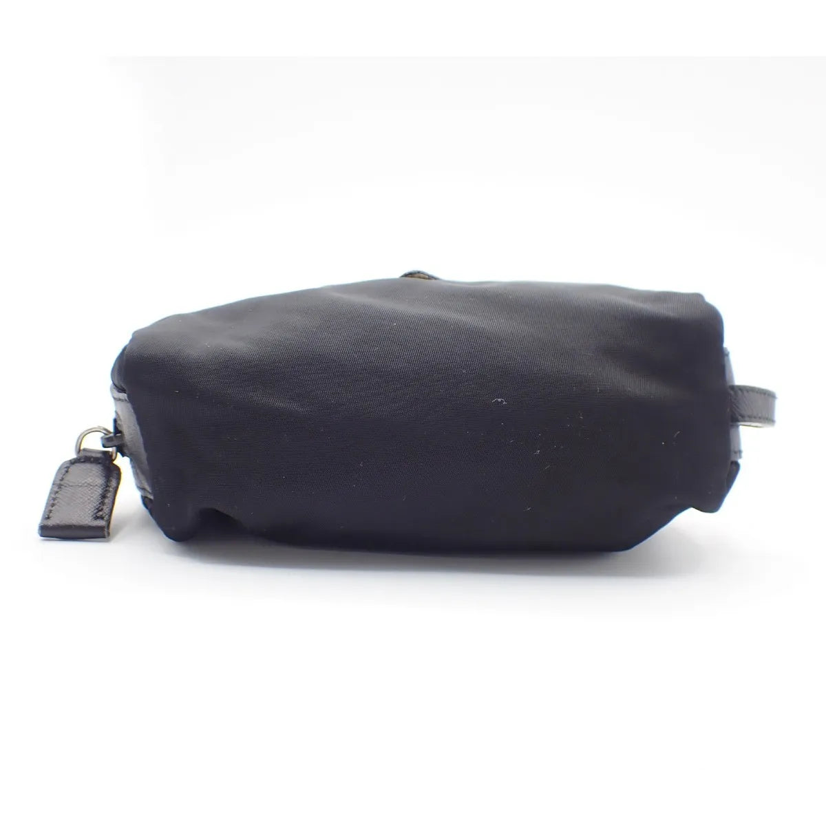 Prada Padded Zip Belt Tessuto Black Nylon Clutche & Pouche Bag (Pre-Owned)