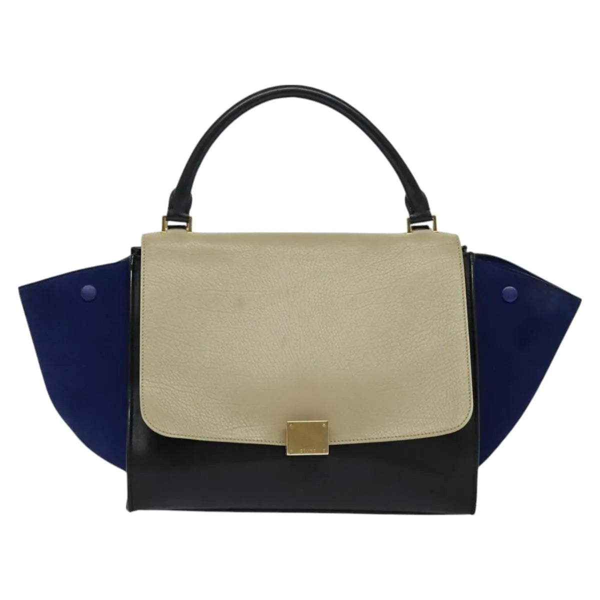 Celine Trapeze Leather Multicolour Leather Handbag (Pre-Owned)