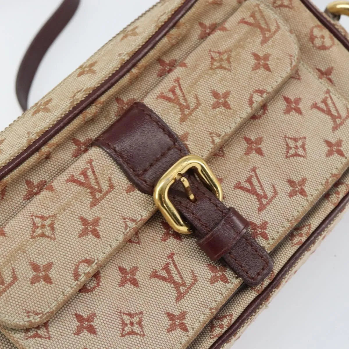 Louis Vuitton Juliette Mini Lin Red Canvas Shoulder Bag Bag (Pre-Owned)