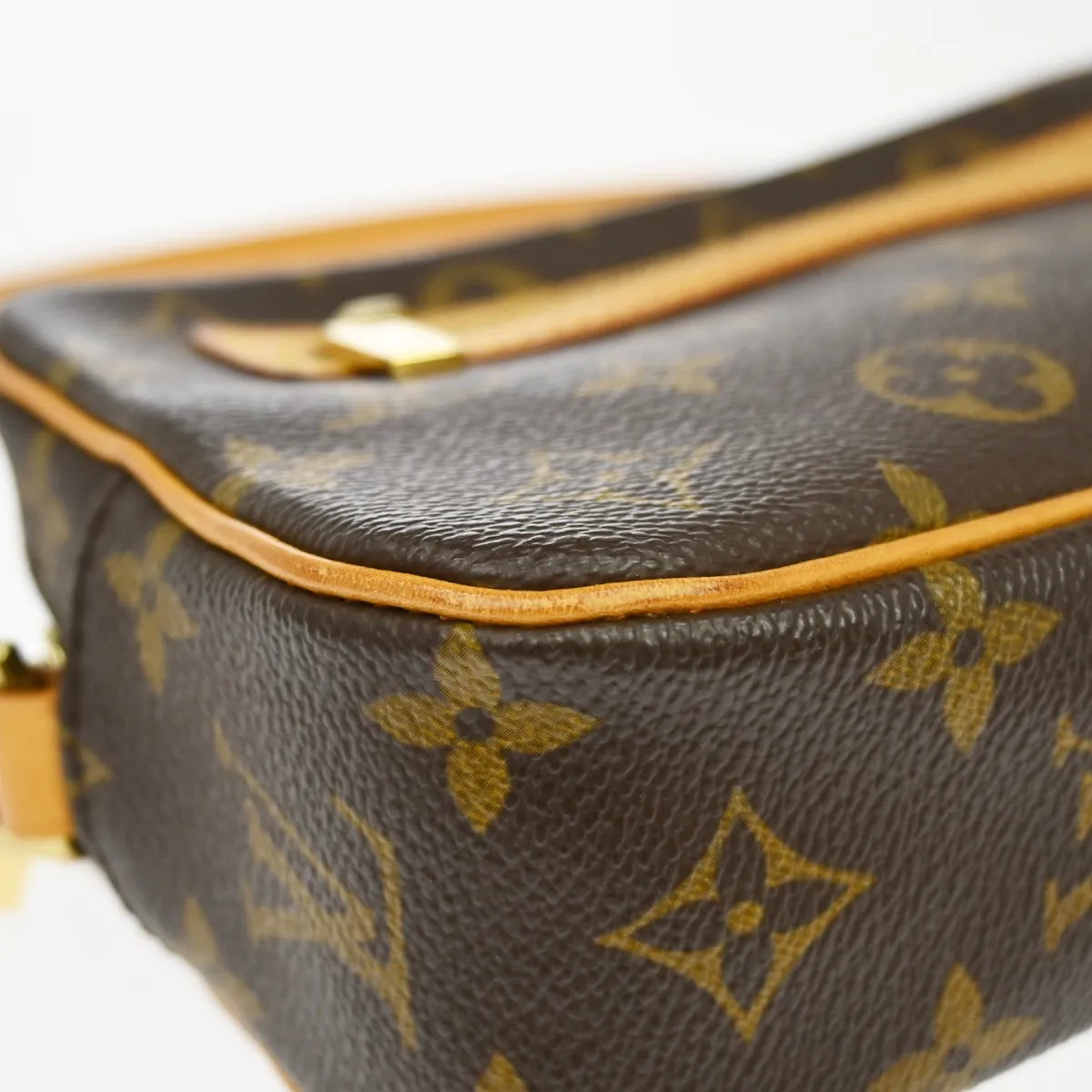 Louis Vuitton Cite Pochette Monogram Canvas Brown Canvas Clutche & Pouche Bag (Pre-Owned)
