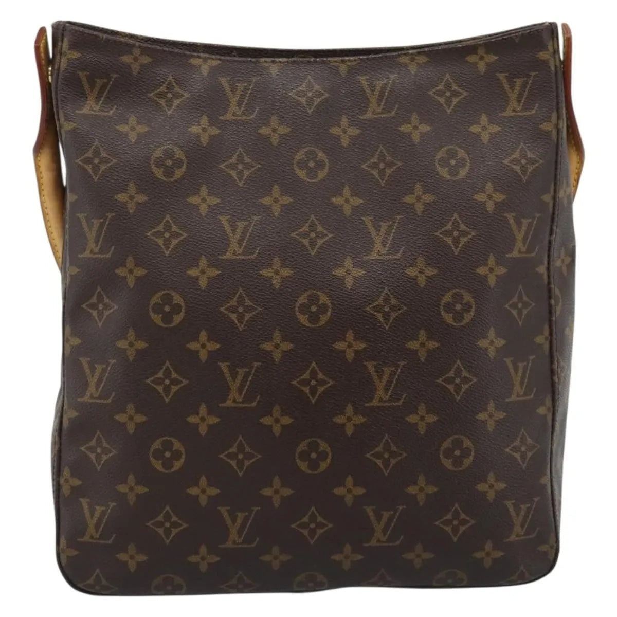 Louis Vuitton Looping Monogram Canvas Brown Canvas Handbag (Pre-Owned)