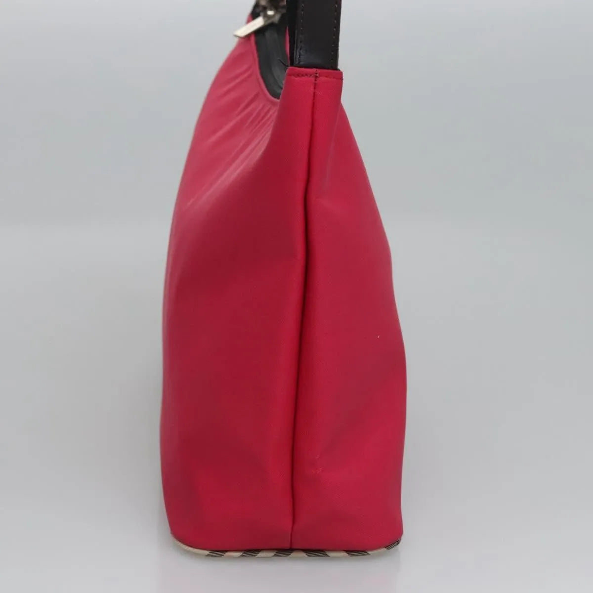 Burberry Nova Check Blue Label Nylon Pink Nylon Shoulder Bag Bag (Pre-Owned)