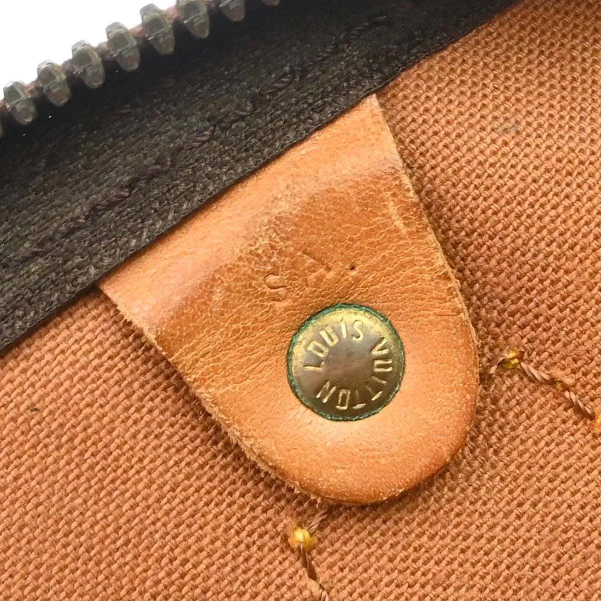 Louis Vuitton Speedy Monogram Brown Canvas Handbag (Pre-Owned)