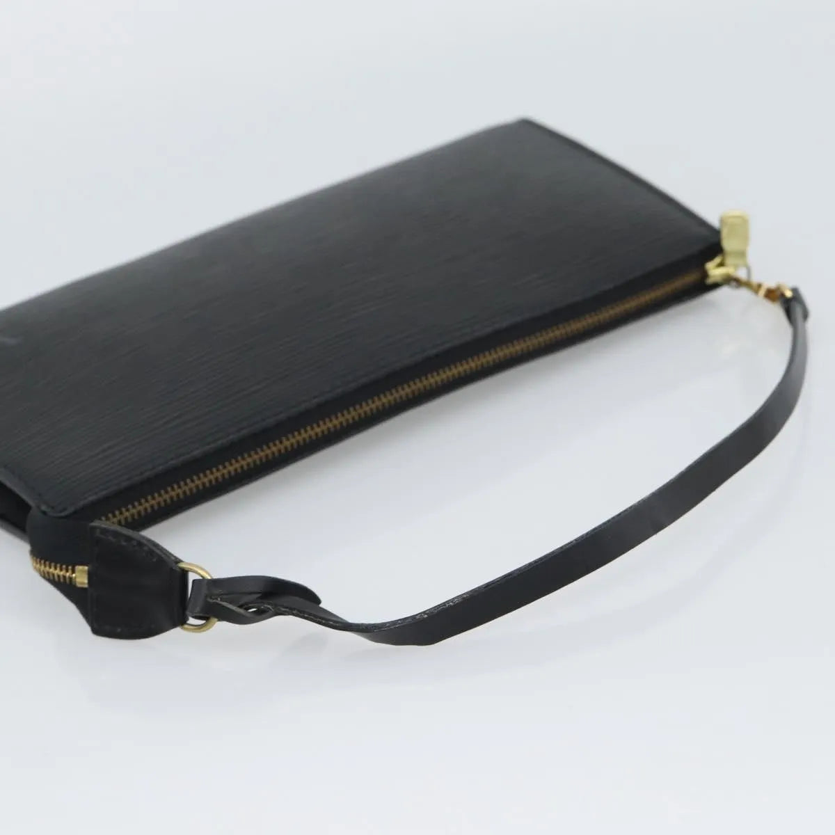 Louis Vuitton Pochette Accessoires Epi Black Leather Clutche & Pouche Bag (Pre-Owned)