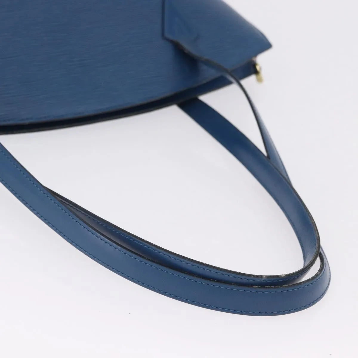 Louis Vuitton Saint Jacques Epi Blue Leather Shoulder Bag Bag (Pre-Owned)