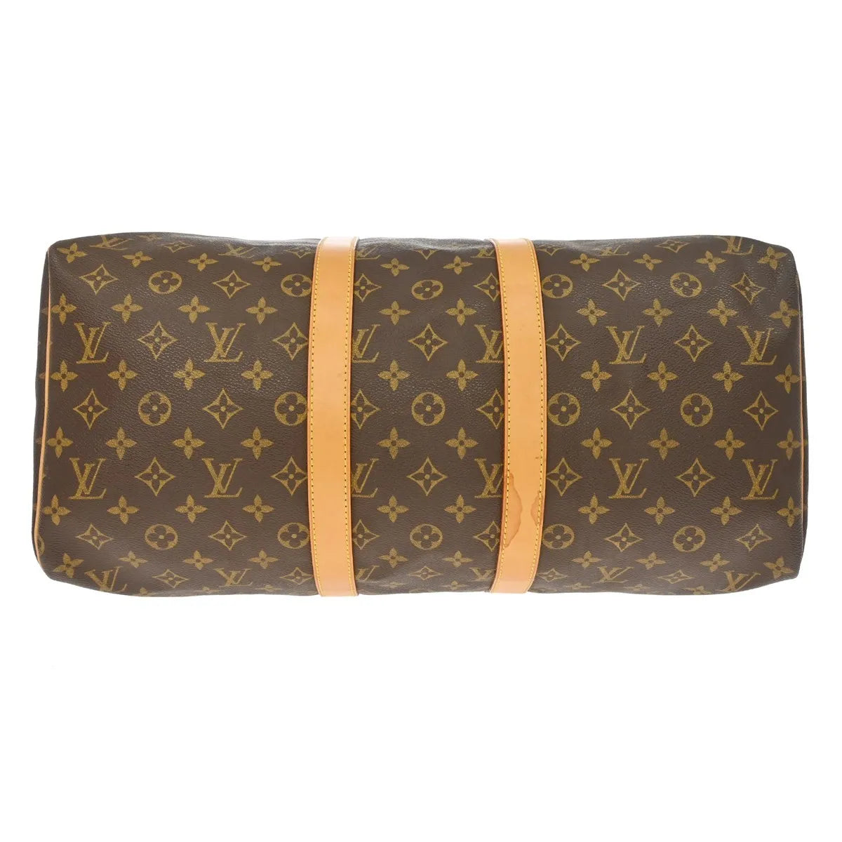 Louis Vuitton Keepall Monogram Canvas Brown Canvas Travel Bag Bag (Pre-Owned)
