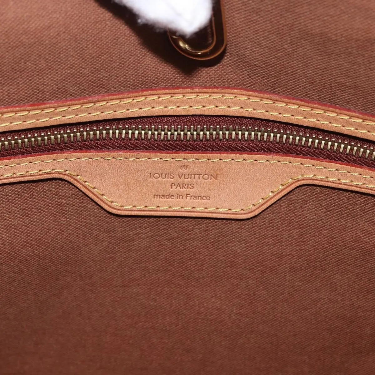 Louis Vuitton Batignolles Monogram Canvas Brown Canvas Shoulder Bag Bag (Pre-Owned)
