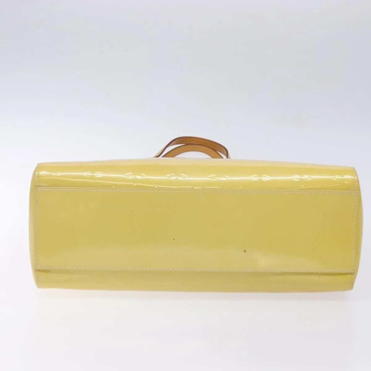 Louis Vuitton Catalina Monogram Vernis Yellow Patent_Leather Tote Bag Bag (Pre-Owned)