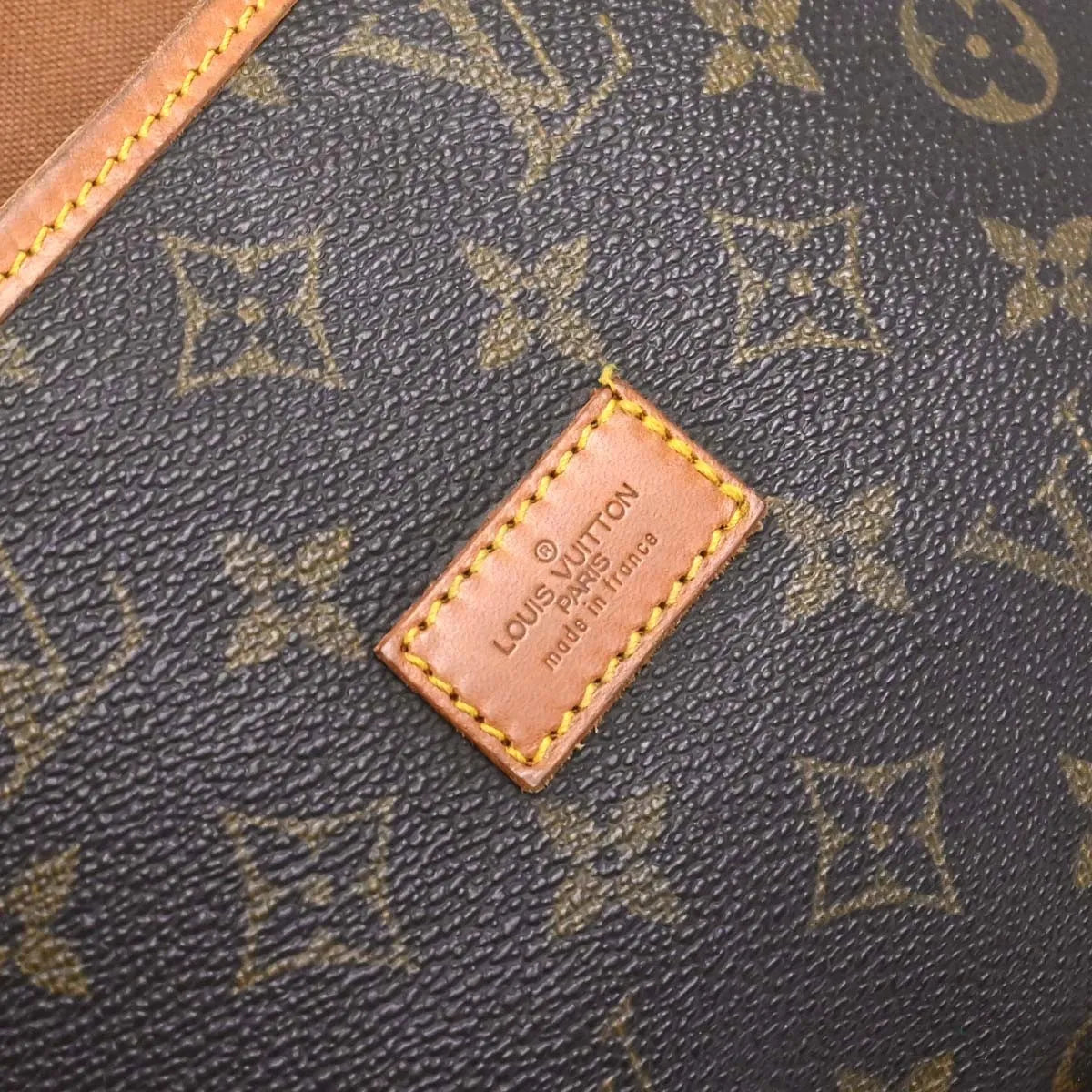 Louis Vuitton Saumur Monogram Canvas Brown Canvas Shoulder Bag Bag (Pre-Owned)
