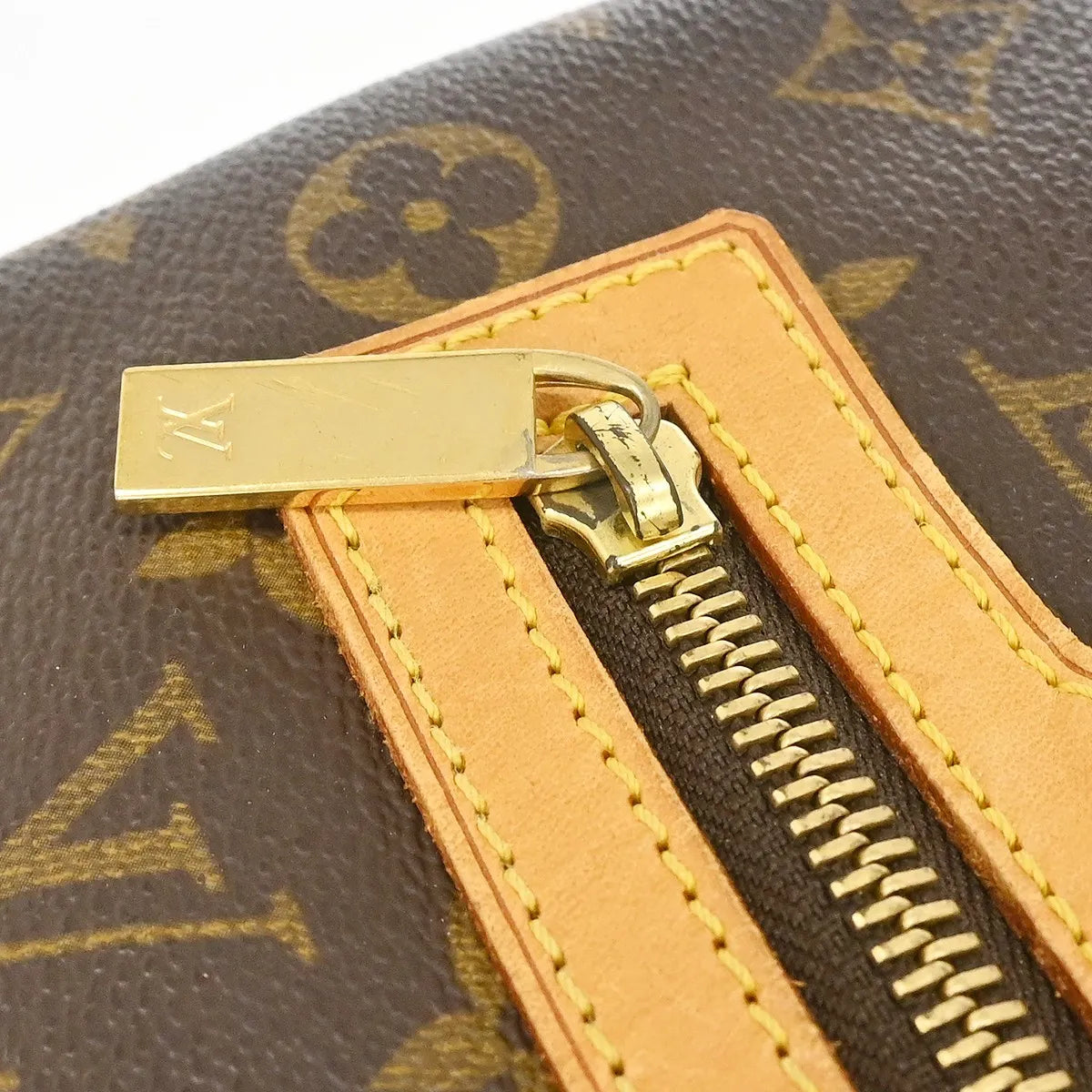 Louis Vuitton Cite Monogram Canvas Brown Canvas Shoulder Bag Bag (Pre-Owned)