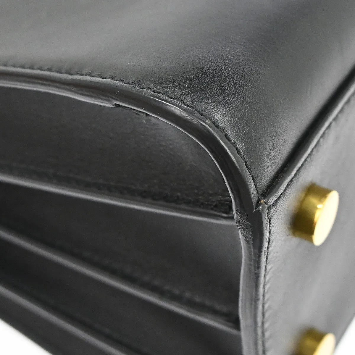 Saint Laurent Sac De Jour Leather Black Leather Handbag (Pre-Owned)