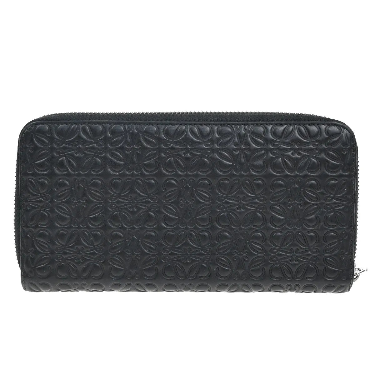 Loewe Anagram Leather Black Leather Wallets Accessory (Pre-Owned)