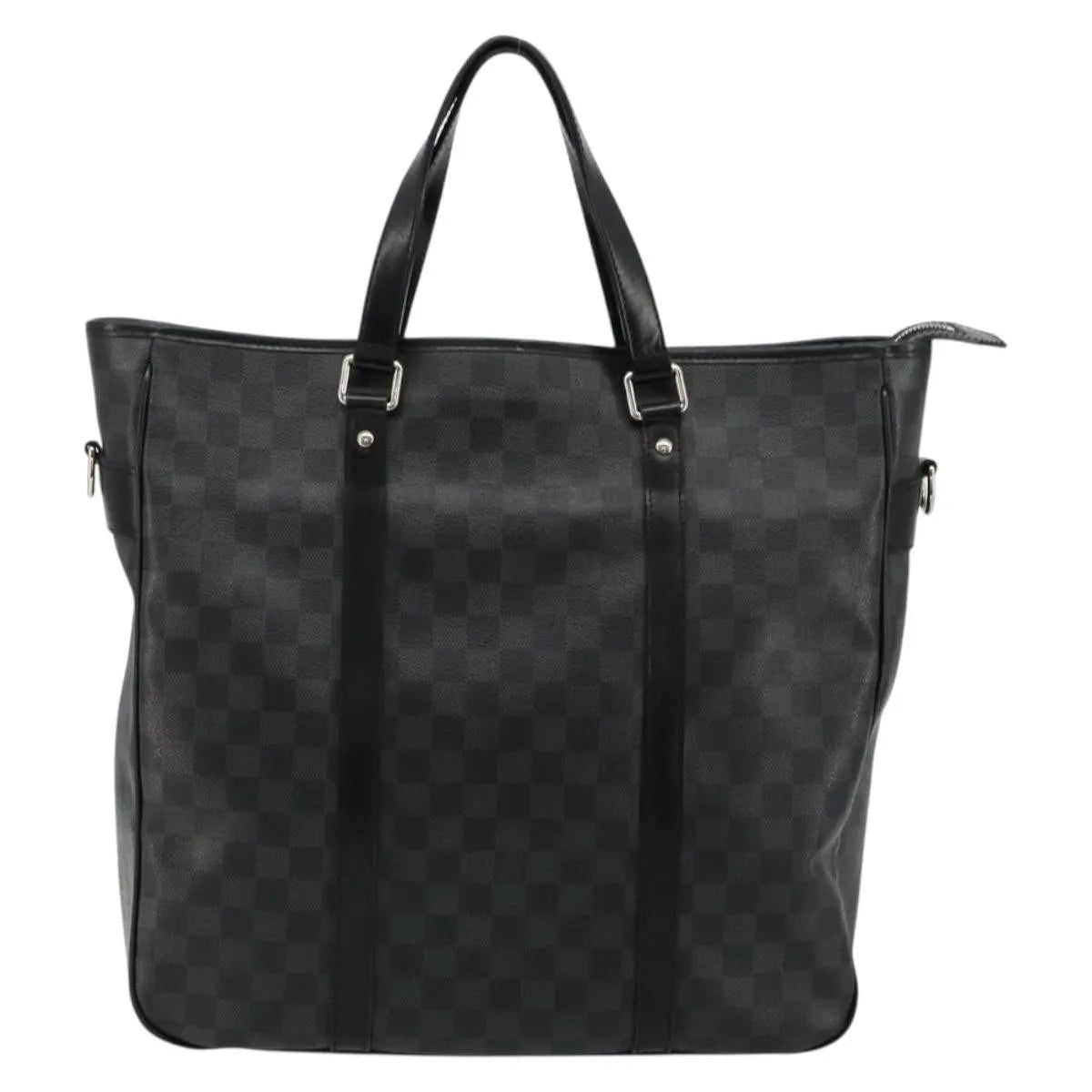 Louis Vuitton Tadao Damier Graphite Gray Canvas Tote Bag Bag (Pre-Owned)