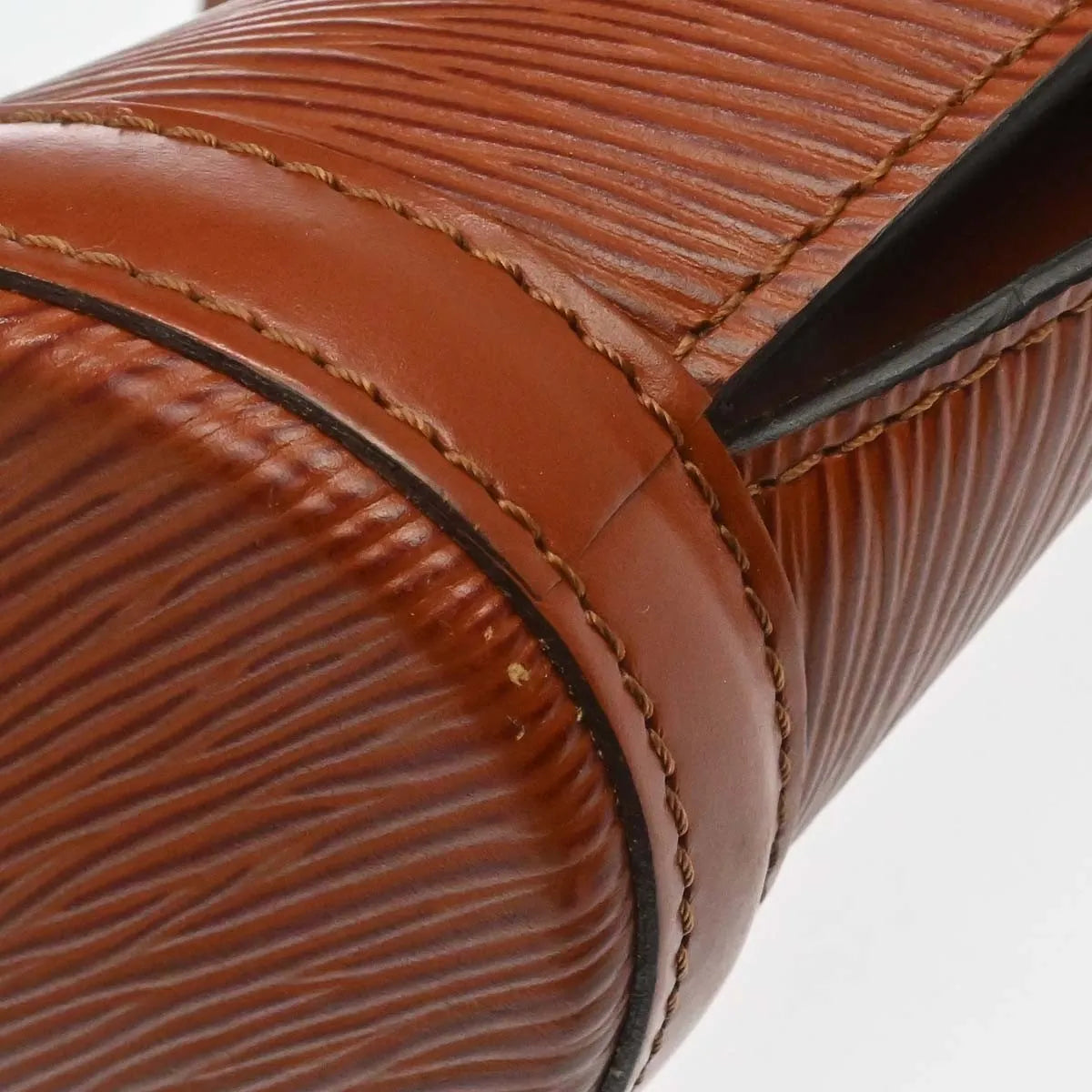Louis Vuitton Saint Jacques Epi Leather Brown Leather Handbag (Pre-Owned)