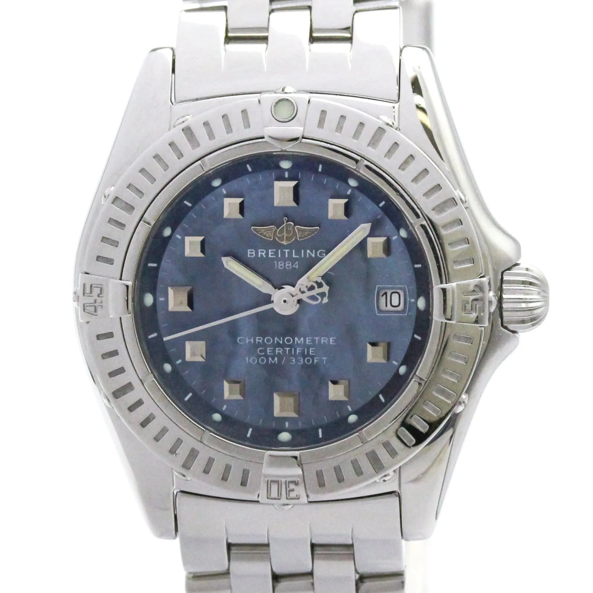 Breitling Callistino Quartz Stainless Steel Watch (Pre-Owned)