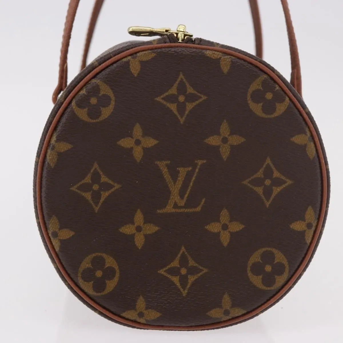 Louis Vuitton Papillon Monogram Canvas Brown Canvas Handbag (Pre-Owned)