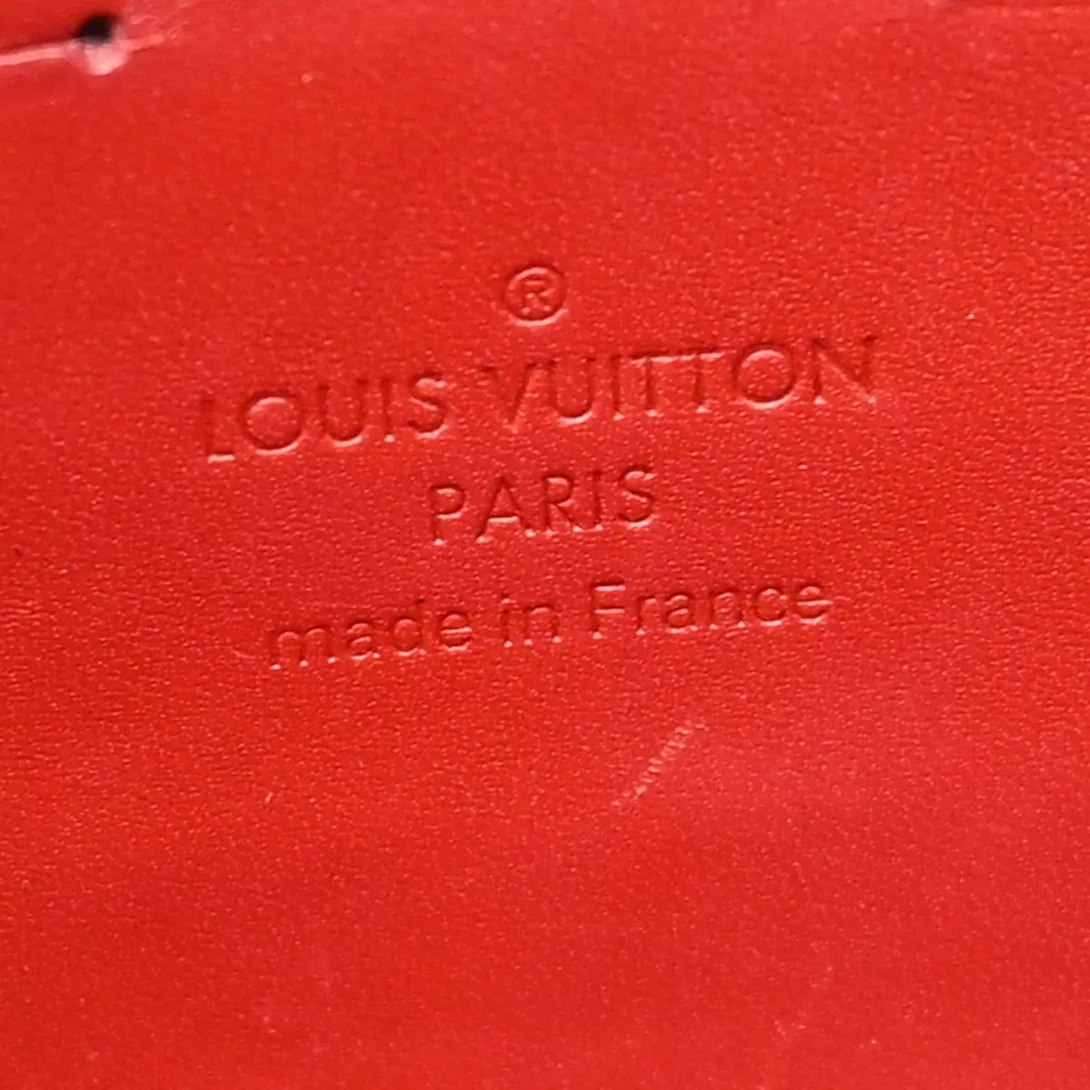 Louis Vuitton Rossmore Handbag Monogram Vernis Red Patent_Leather Shoulder Bag Bag (Pre-Owned)