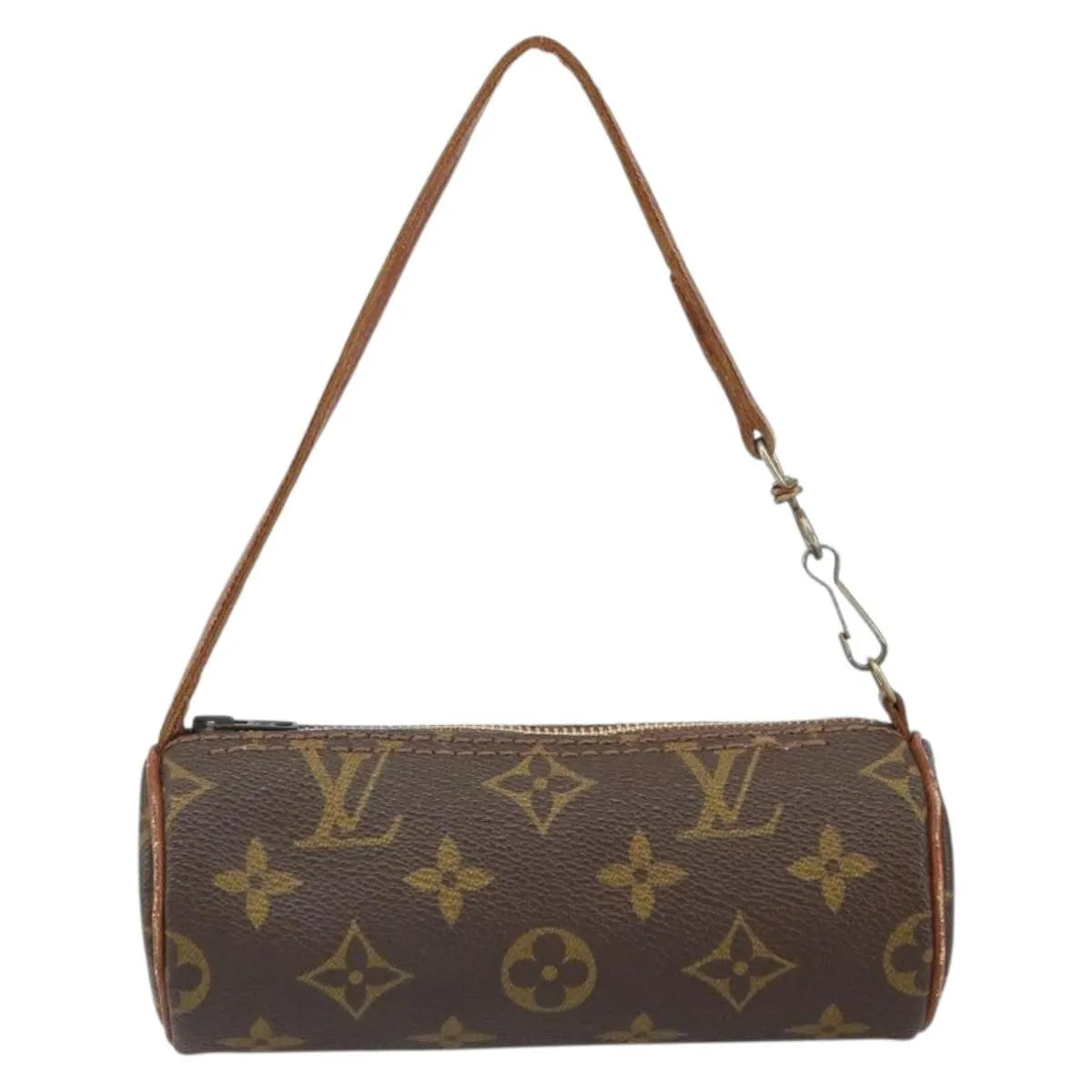 Louis Vuitton Papillon Pochette Monogram Canvas Brown Canvas Clutche & Pouche Bag (Pre-Owned)