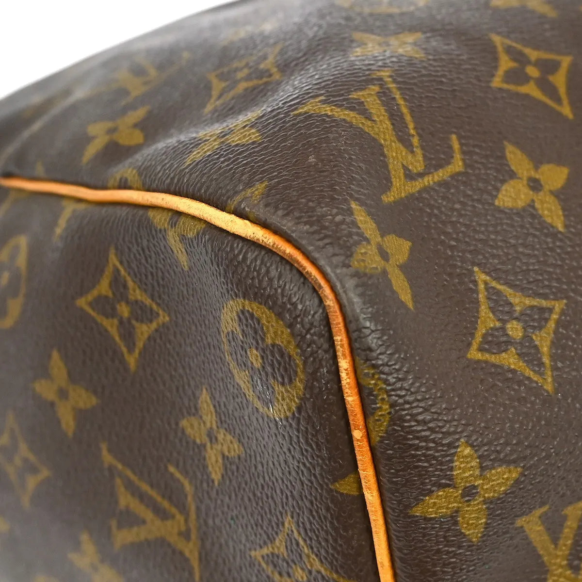 Louis Vuitton Keepall Monogram Canvas Brown Canvas Travel Bag Bag (Pre-Owned)