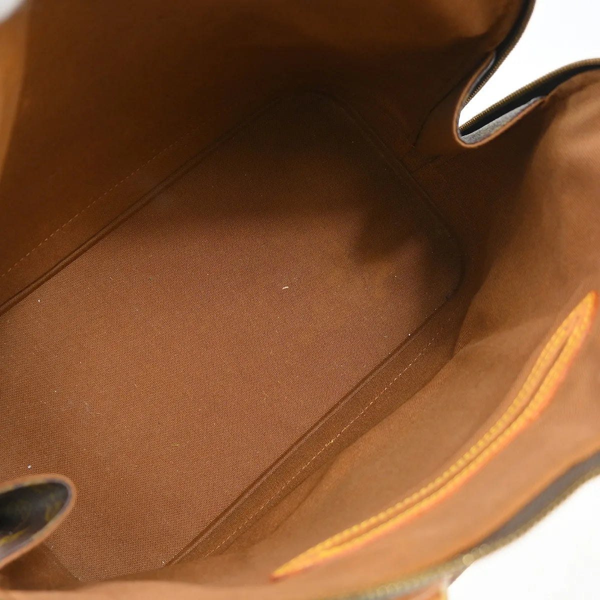 Louis Vuitton Alma Handbag Monogram Canvas Brown Canvas Handbag (Pre-Owned)