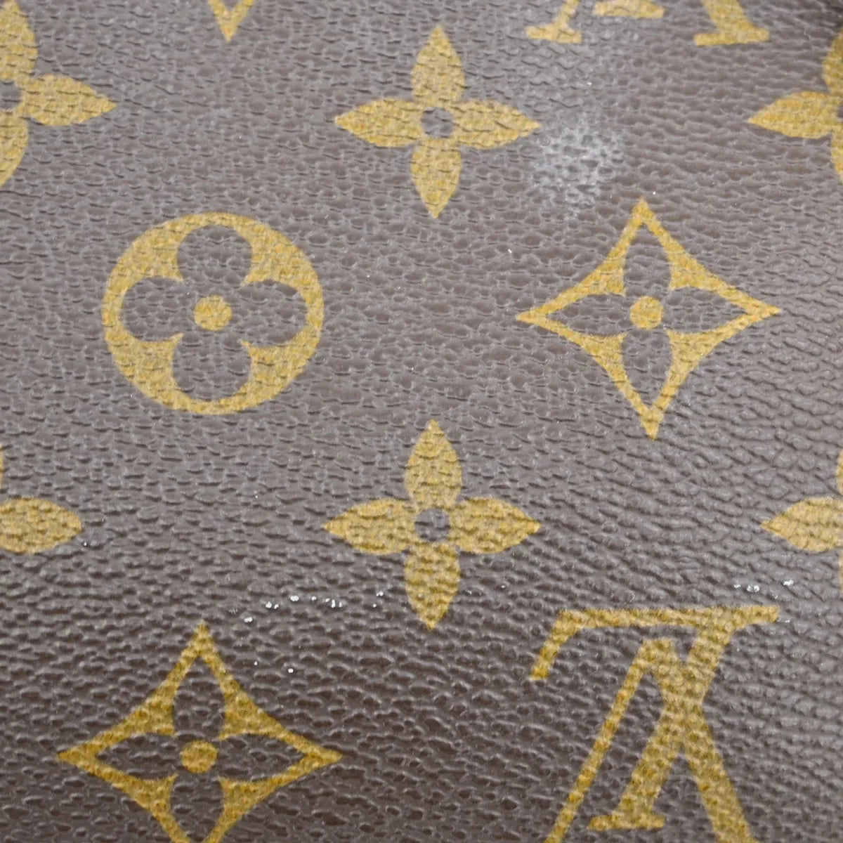 Louis Vuitton Papillon Monogram Canvas Brown Canvas Handbag (Pre-Owned)