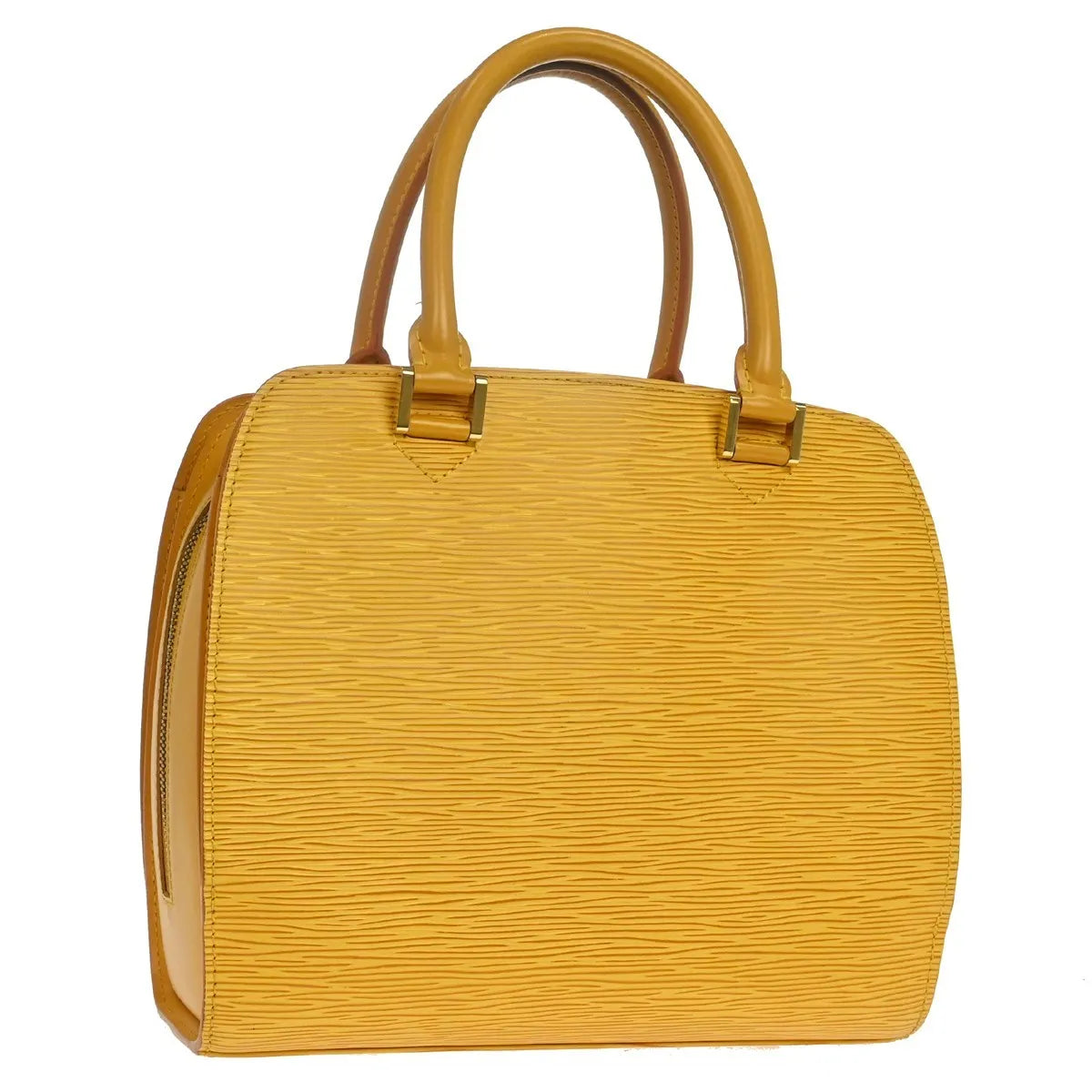 Louis Vuitton Pont Neuf Epi Yellow Leather Handbag (Pre-Owned)