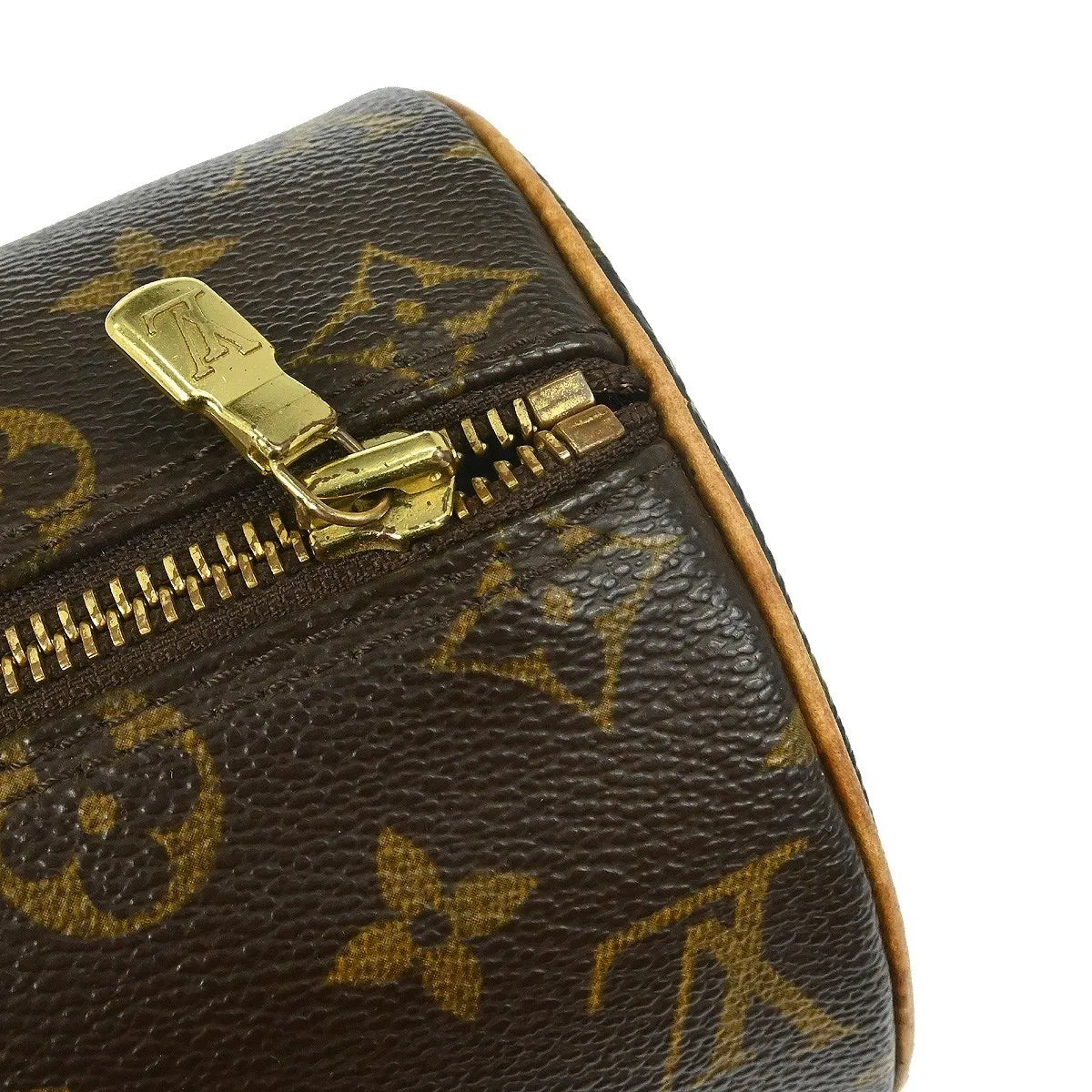 Louis Vuitton Papillon Handbag Monogram Canvas Brown Canvas Handbag (Pre-Owned)