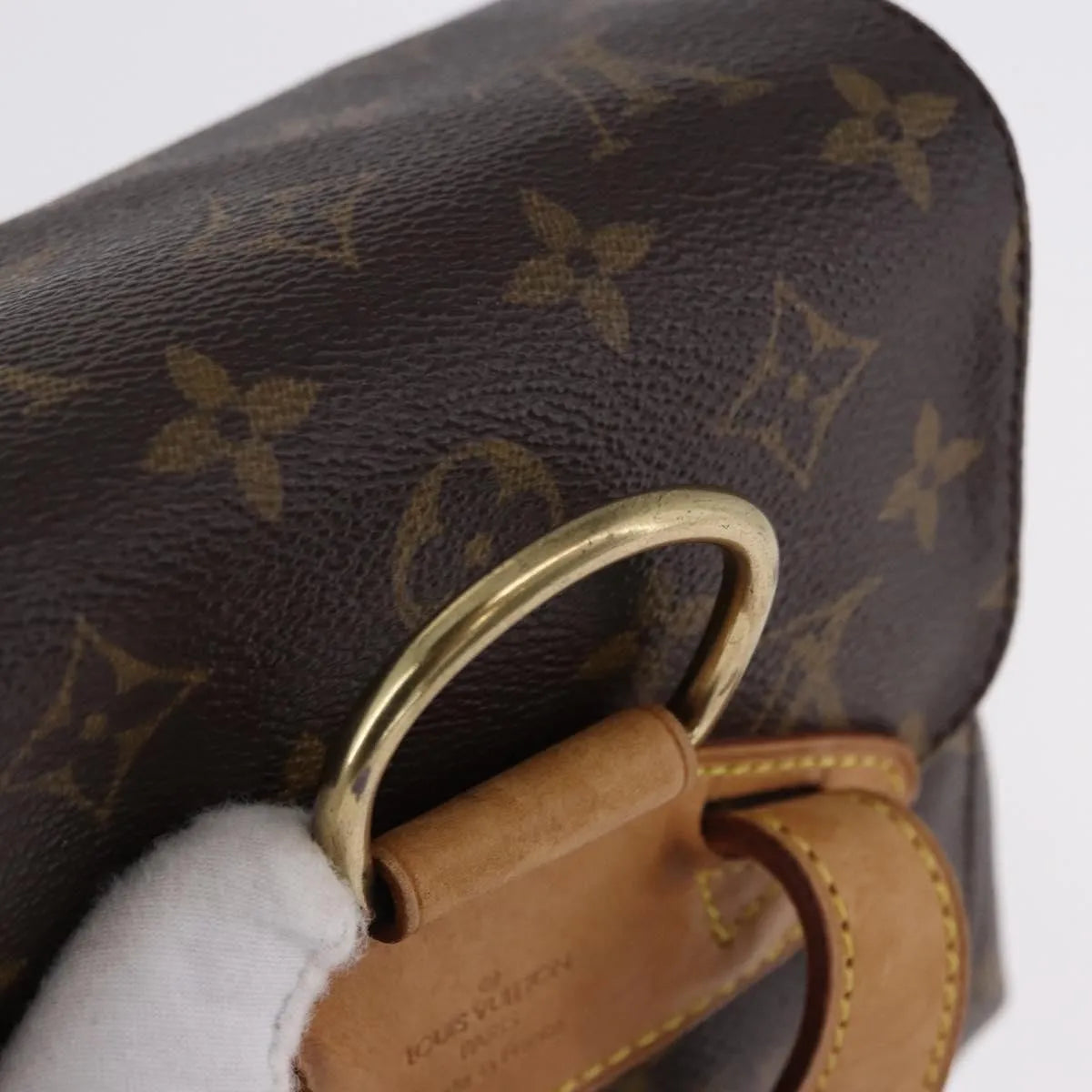 Louis Vuitton Montsouris Monogram Brown Canvas Backpack Bag (Pre-Owned)