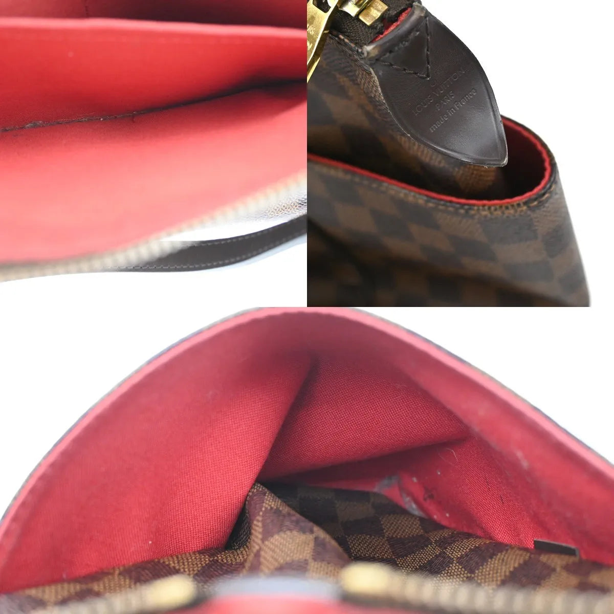 Louis Vuitton Totally Damier Brown Canvas Shoulder Bag Bag (Pre-Owned)