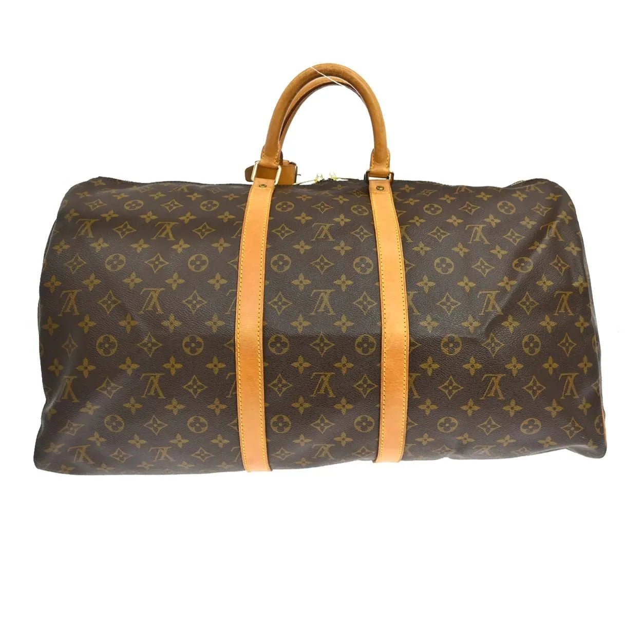 Louis Vuitton Keepall Monogram Canvas Brown Canvas Travel Bag Bag (Pre-Owned)